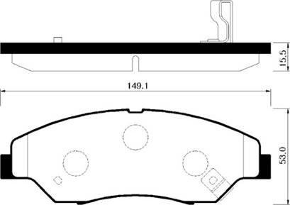 Triscan 1100-073902 - Jarrupala, levyjarru inparts.fi