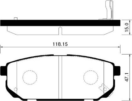 BOSCH 0 986 AB1 253 - Jarrupala, levyjarru inparts.fi