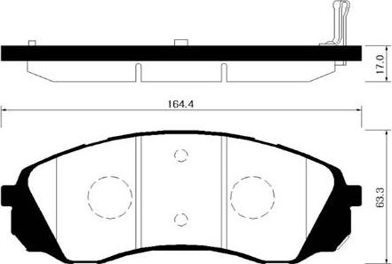 BOSCH 0986474377 - Jarrupala, levyjarru inparts.fi