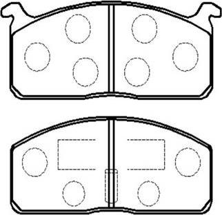 Japanparts JPA224AF - Jarrupala, levyjarru inparts.fi