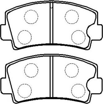 Pagid T0807 - Jarrupala, levyjarru inparts.fi