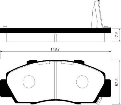 Valeo 597130 - Jarrupala, levyjarru inparts.fi