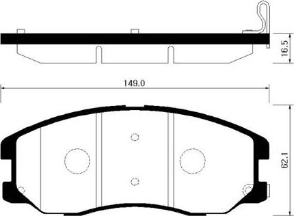 Japanparts PAW010 - Jarrupala, levyjarru inparts.fi