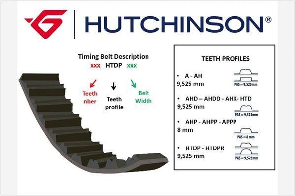 Hutchinson 141 HTDP/T 25 - Hammashihnat inparts.fi
