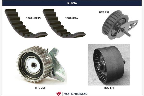 Hutchinson KH 494 - Hammashihnasarja inparts.fi