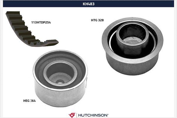 Hutchinson KH 483 - Hammashihnasarja inparts.fi