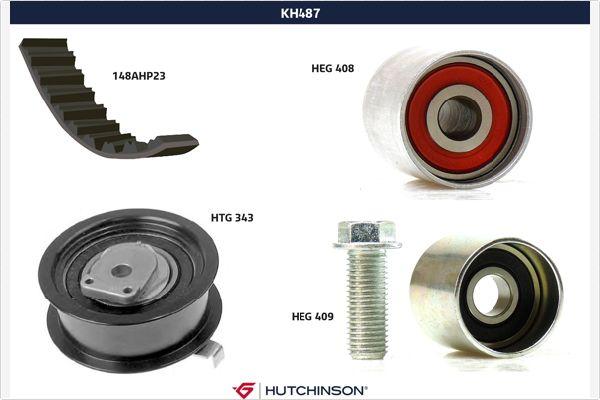 Hutchinson KH 487 - Hammashihnasarja inparts.fi