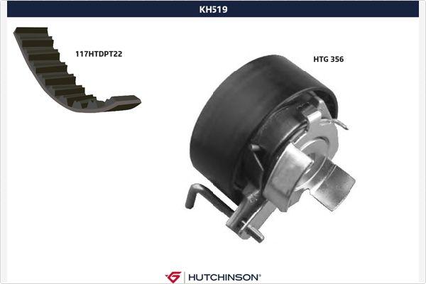 Hutchinson KH 519 - Hammashihnasarja inparts.fi