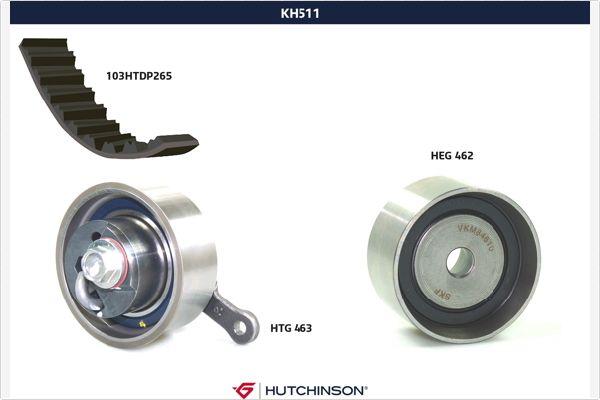 Hutchinson KH 511 - Hammashihnasarja inparts.fi