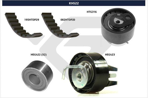 Hutchinson KH 522 - Hammashihnasarja inparts.fi