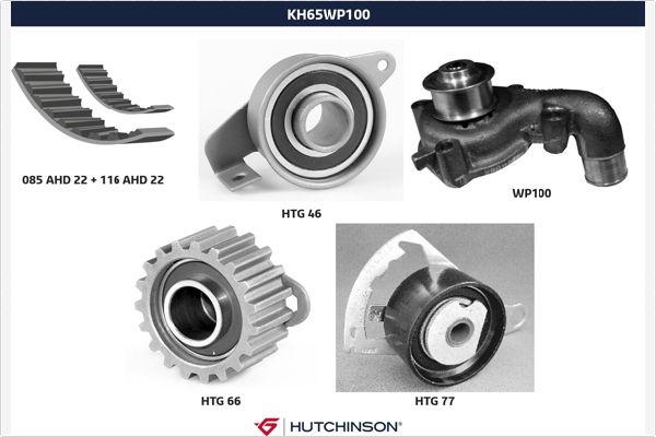 Hutchinson KH 65WP100 - Vesipumppu + jakohihnasarja inparts.fi