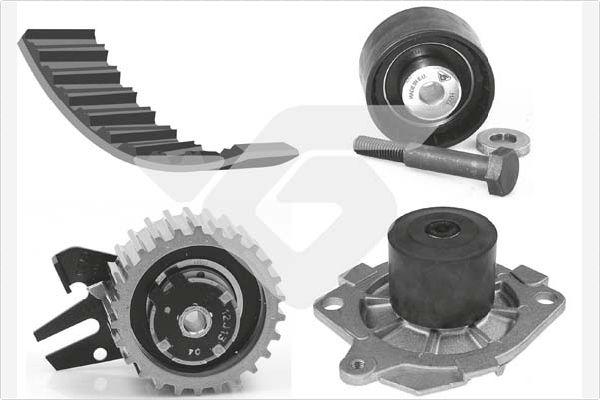 Hutchinson KH 159WP54 - Vesipumppu + jakohihnasarja inparts.fi