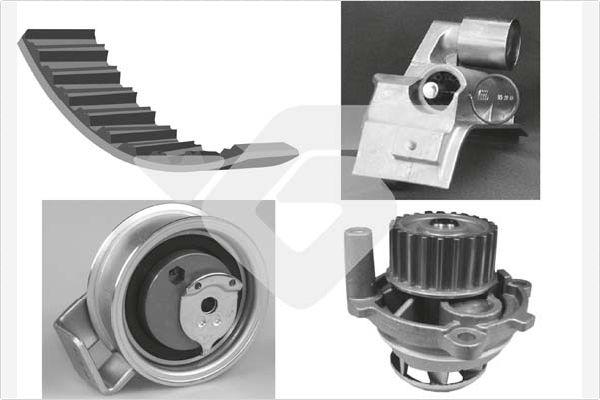 Hutchinson KH 335WP35 - Vesipumppu + jakohihnasarja inparts.fi