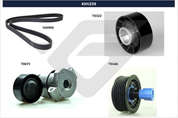 Hutchinson KHV 259 - Moniurahihnasarja inparts.fi