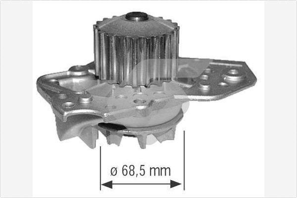 Hutchinson WP0009V - Vesipumppu inparts.fi