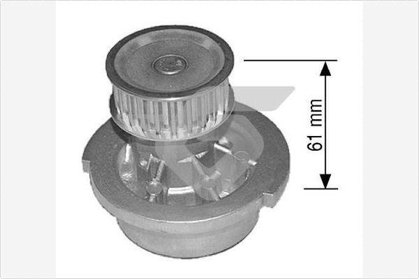 Hutchinson WP0019V - Vesipumppu inparts.fi