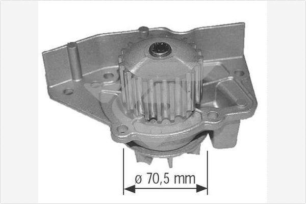 Hutchinson WP0030V - Vesipumppu inparts.fi