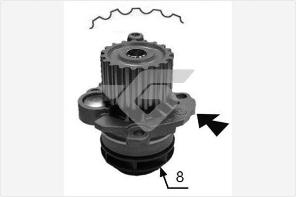 Hutchinson WP79 - Vesipumppu inparts.fi