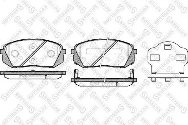 Hyundai 58101-2YA50 - Jarrupala, levyjarru inparts.fi