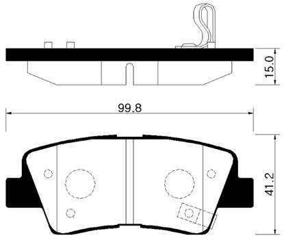 Hyundai 583023ZA70 - Jarrupala, levyjarru inparts.fi