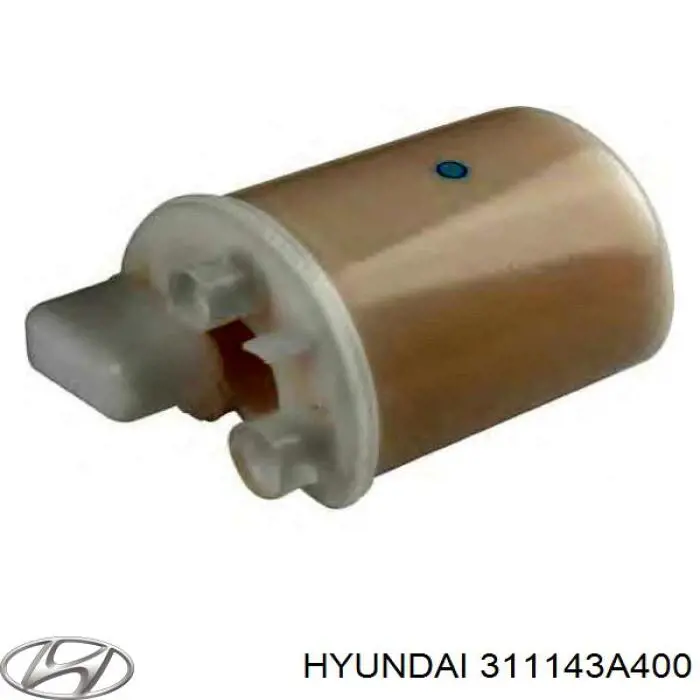 Hyundai 311143A400 - Polttoainesuodatin inparts.fi