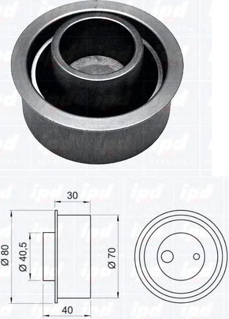 Hyundai 24410-23500 - Kiristysrulla, hammashihnat inparts.fi