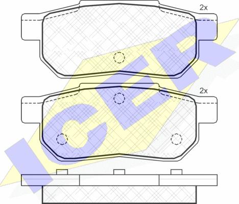 ACDelco AC058928D - Jarrupala, levyjarru inparts.fi