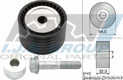 IJS GROUP 93-2142 - Ohjainrulla, hammashihna inparts.fi