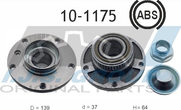 IJS GROUP 10-1175 - Pyöränlaakerisarja inparts.fi