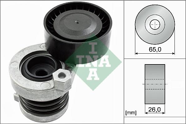 INA 534 0551 10 - Hihnankiristin, moniurahihna inparts.fi