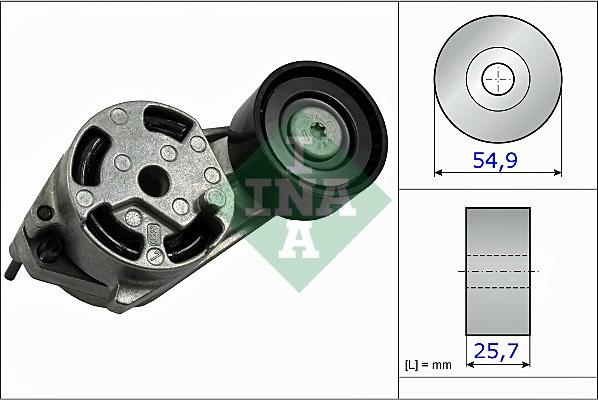 INA 534 0516 10 - Hihnankiristin, moniurahihna inparts.fi