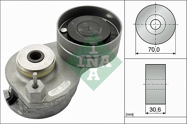 INA 534 0588 10 - Hihnankiristin, moniurahihna inparts.fi