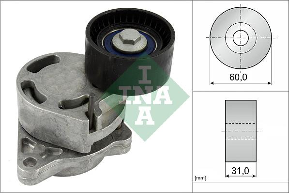 INA 534 0317 10 - Hihnankiristin, moniurahihna inparts.fi