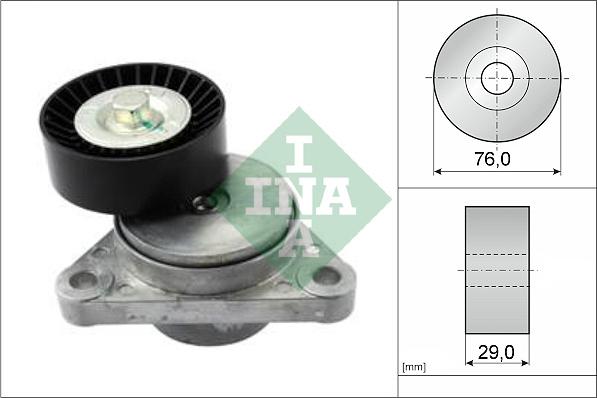 INA 534 0290 10 - Hihnankiristin, moniurahihna inparts.fi