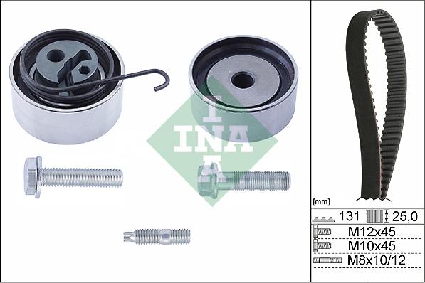 INA 530 0494 10 - Hammashihnasarja inparts.fi