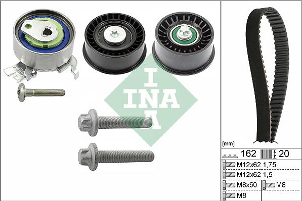 INA 530 0441 10 - Hammashihnasarja inparts.fi