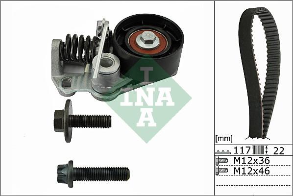 INA 530 0526 10 - Hammashihnasarja inparts.fi