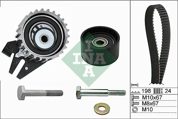 INA 530 0626 10 - Hammashihnasarja inparts.fi