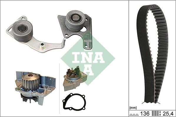 INA 530 0096 31 - Vesipumppu + jakohihnasarja inparts.fi