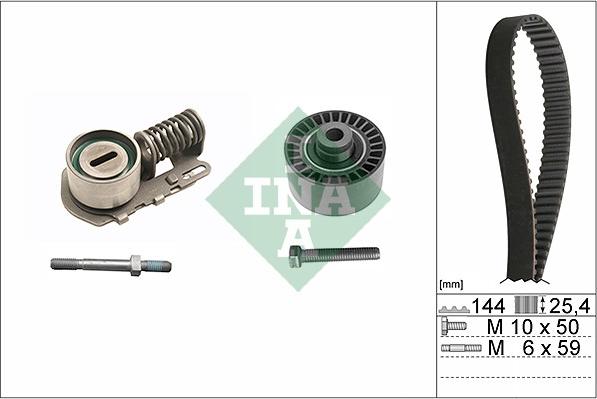 INA 530 0115 10 - Hammashihnasarja inparts.fi