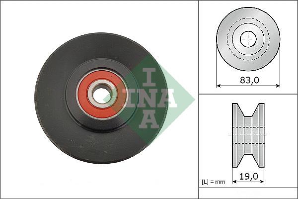 INA 531 0939 10 - Kiristysrulla, kiilahihna inparts.fi