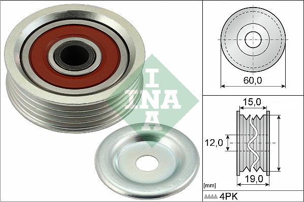 INA 531 0887 10 - Ohjainrulla, moniurahihna inparts.fi