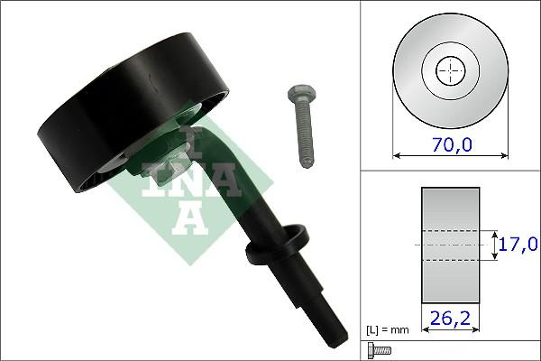 INA 531 0783 10 - Ohjainrulla, moniurahihna inparts.fi