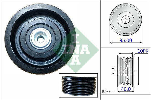 INA 532 0996 10 - Ohjainrulla, moniurahihna inparts.fi