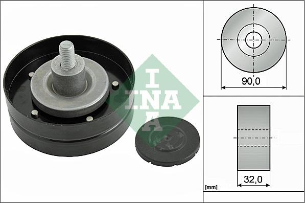 INA 532 0469 10 - Ohjainrulla, moniurahihna inparts.fi