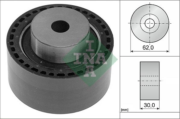 INA 532 0460 10 - Ohjainrulla, hammashihna inparts.fi