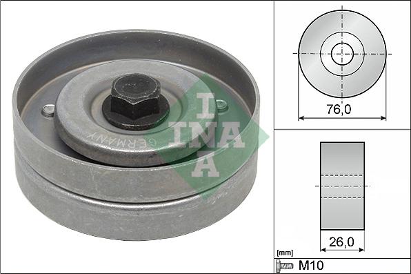 INA 532 0402 30 - Ohjainrulla, moniurahihna inparts.fi