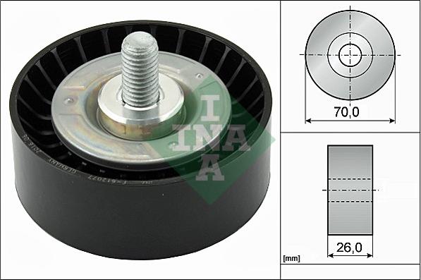 INA 532 0475 10 - Ohjainrulla, moniurahihna inparts.fi