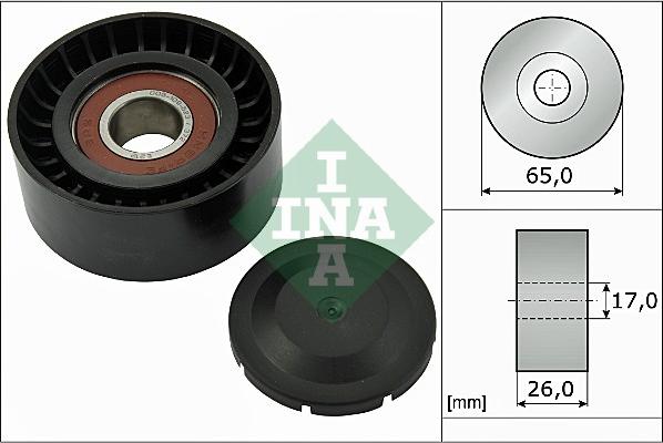 INA 532 0557 10 - Ohjainrulla, moniurahihna inparts.fi