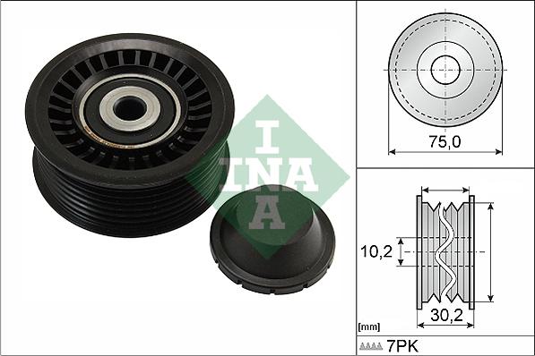 INA 532 0668 10 - Ohjainrulla, moniurahihna inparts.fi